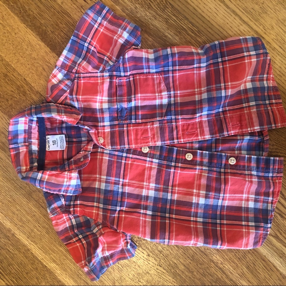 18 month Carters little boy shirt.